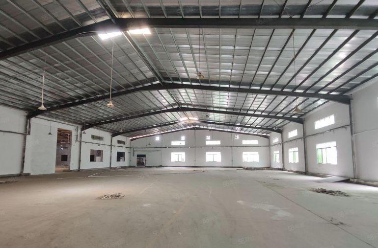 东城主干道边9000平方单一层钢结构铁皮房厂房出租大小可分租