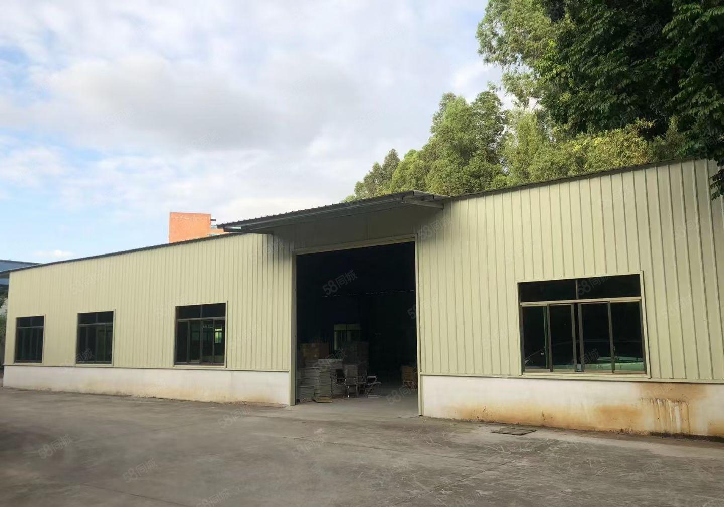 东城同沙1850平方单一层钢构厂房低价出租，现成水电交通便利