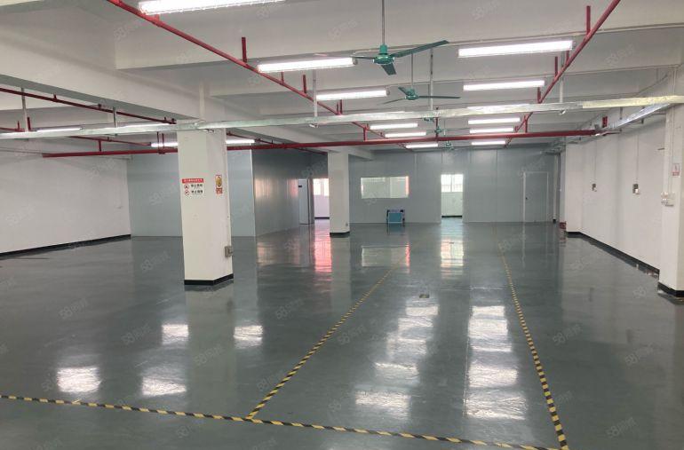 全新装修地坪漆二楼厂房低价出租