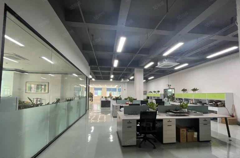 虎门原房东独门独院楼上3000平米精装修厂房出租高速路口附近