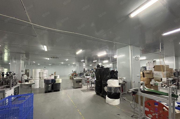 虎门现成装修无尘车间原房东空地大好停车独门独院厂房