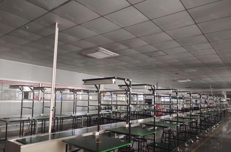 虎门镇北栅二楼精装修无尘车间2000平方厂房出租 可以分租