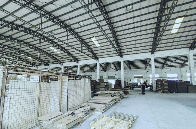 虎门镇新联丰泰花园旁工业区独门独院钢构滴水8米，水电齐全