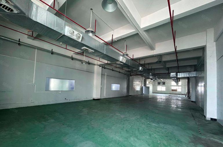 虎门楼上厂房1000平有装修带环评3吨货梯大园区好停车