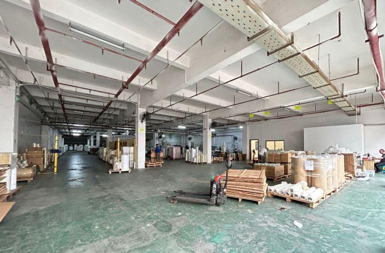 虎门厂房一楼出租带水电装修大园区空地好停车