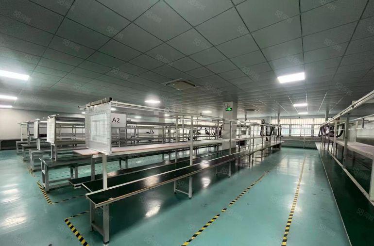 虎门南栅工业区全新精装修厂房出租，现成水电地坪漆拉线无转让费