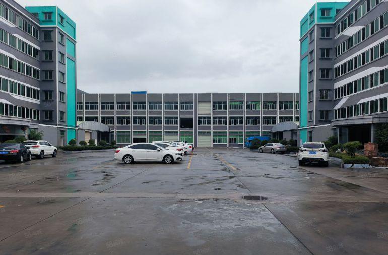 虎门树田社区新出1楼2000平带航车，现成办公室低价厂房出租