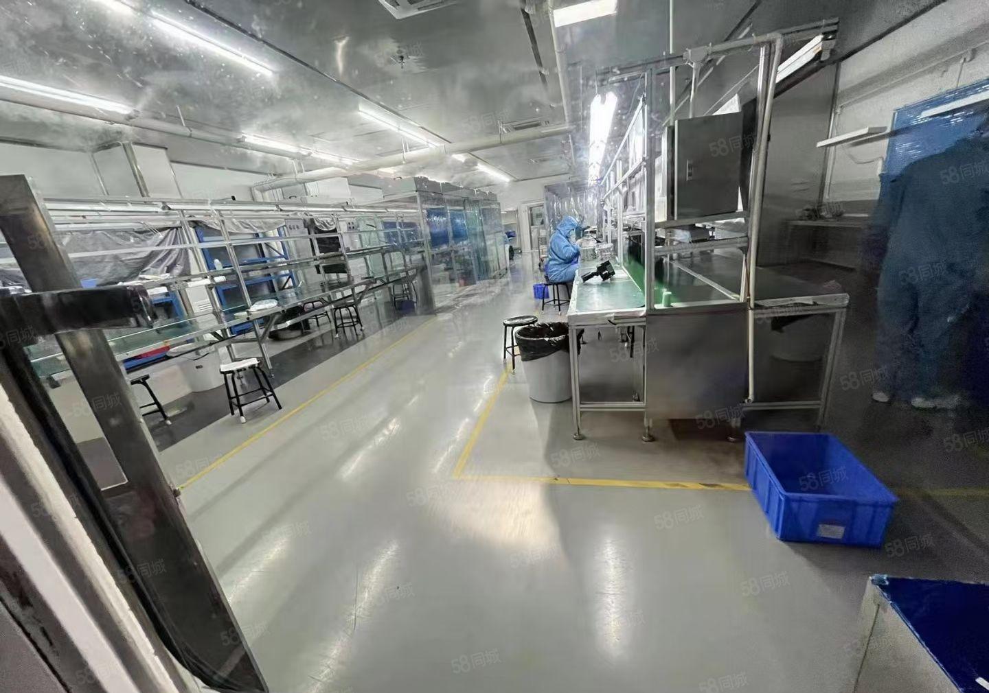 虎门镇，雅瑶工业区新出楼上无尘车间，1300平方，厂房出租