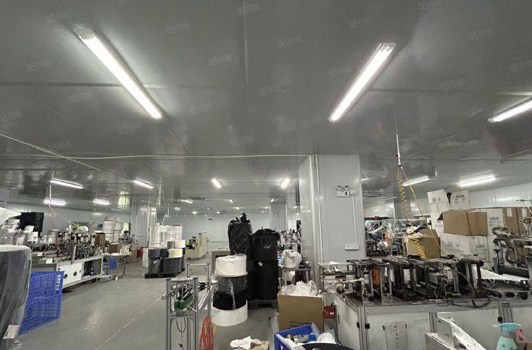 虎门现成装修无尘车间原房东空地大好停车独门独院厂房