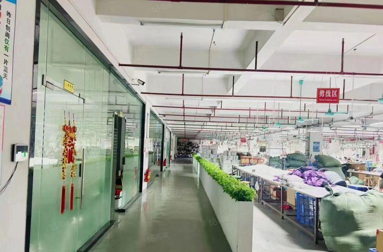 虎门万达附近现成服装厂人气旺好招工院内空地大可进大货车