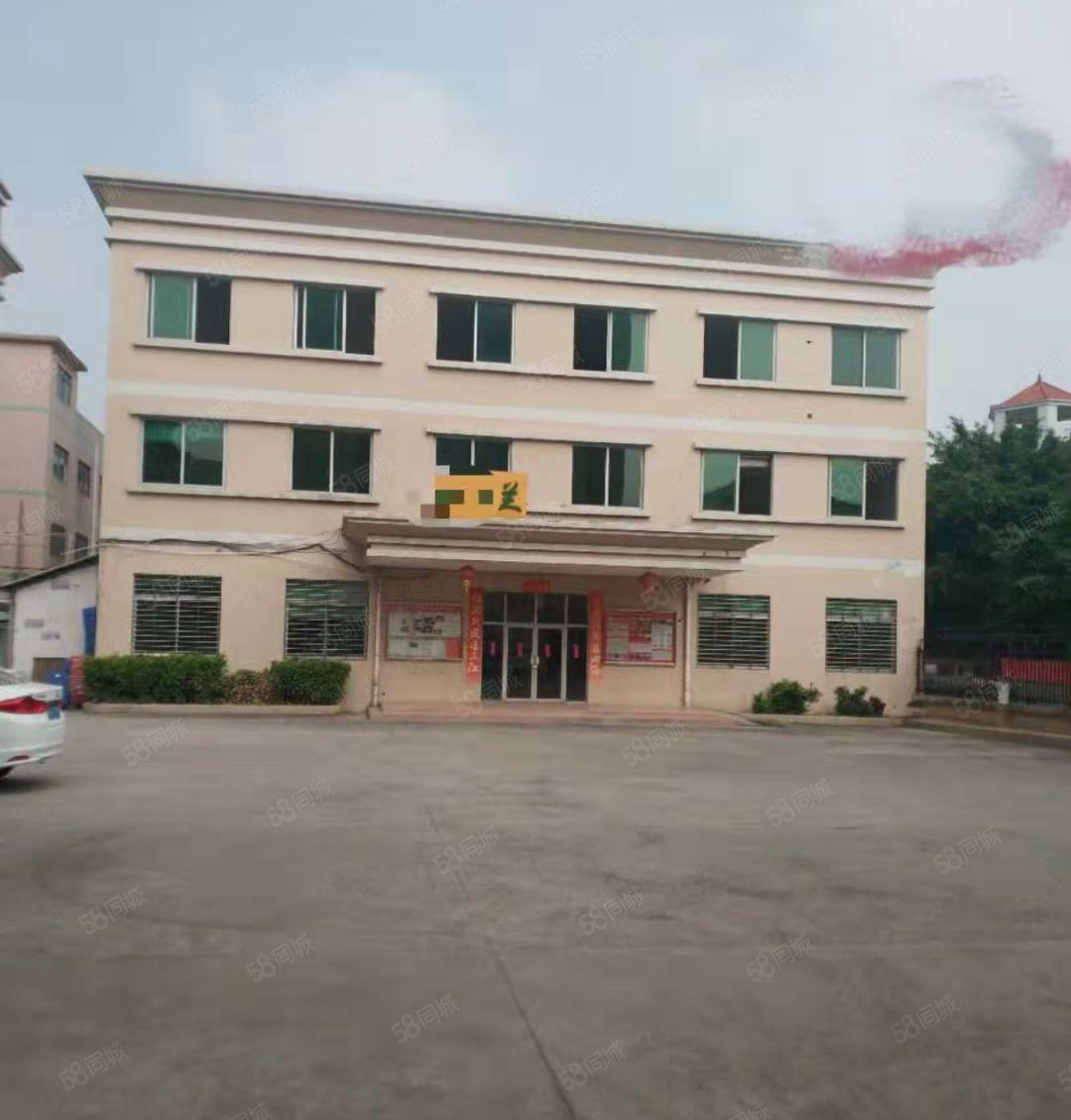 虎门镇龙眼工业区园区独栋厂房三层3000平米带装修可以分层租
