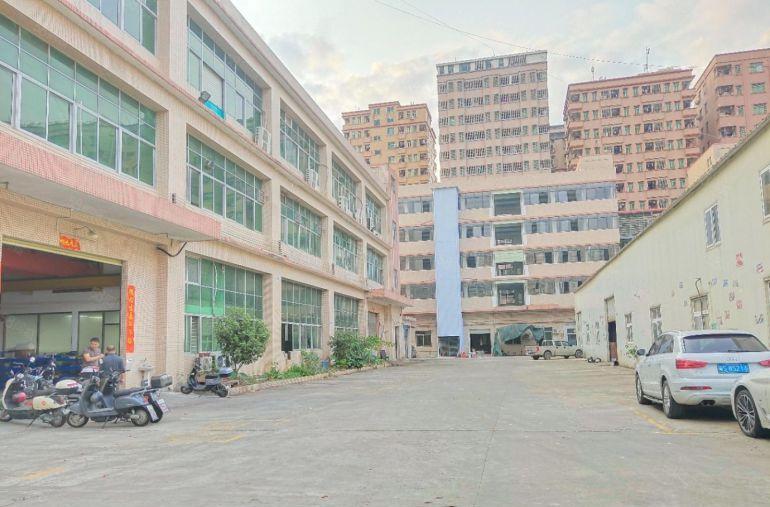 虎门独院厂房8元出租全新地坪漆，空地大交通好
