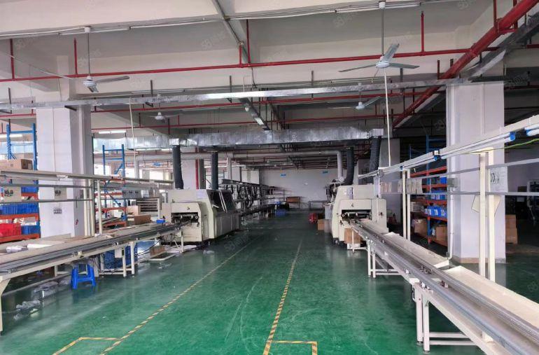 虎门镇怀德高新产业园1500平低价厂房出租，重工业区红本厂房