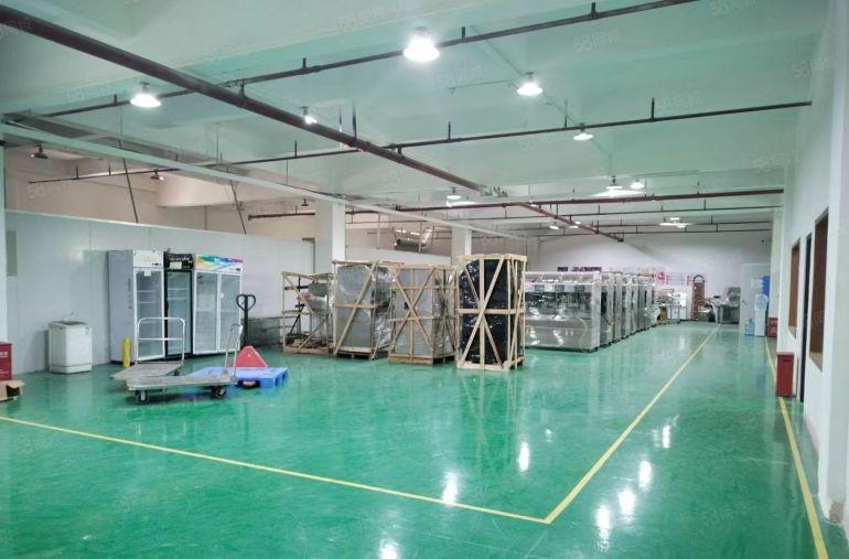 虎门1480平厂房9.9元带办公室，全新地坪漆！