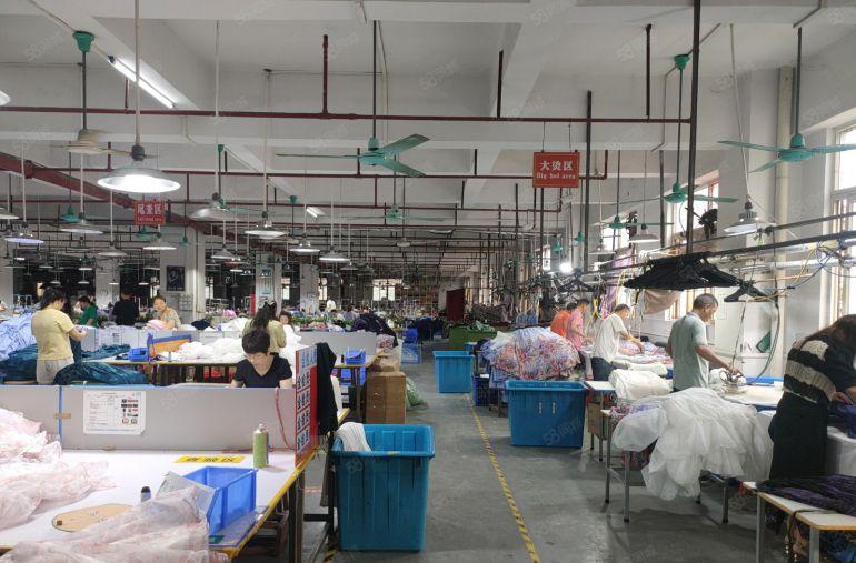 服装厂房，虎门镇龙眼原房东楼上3000方制衣厂房出租