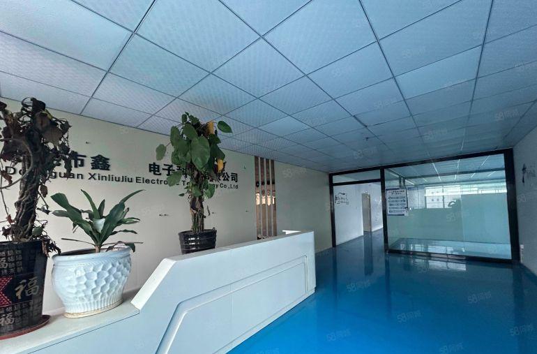 虎门楼上厂房精装修全新地坪漆水电齐全3吨电梯好停车