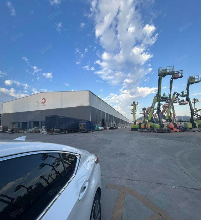 虎门13米钢构厂房出租空地1万平随意大车出入园区形象好