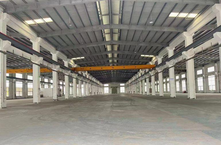 虎门独院出租单一层1万平钢构厂房，滴水12米，国有工业用地