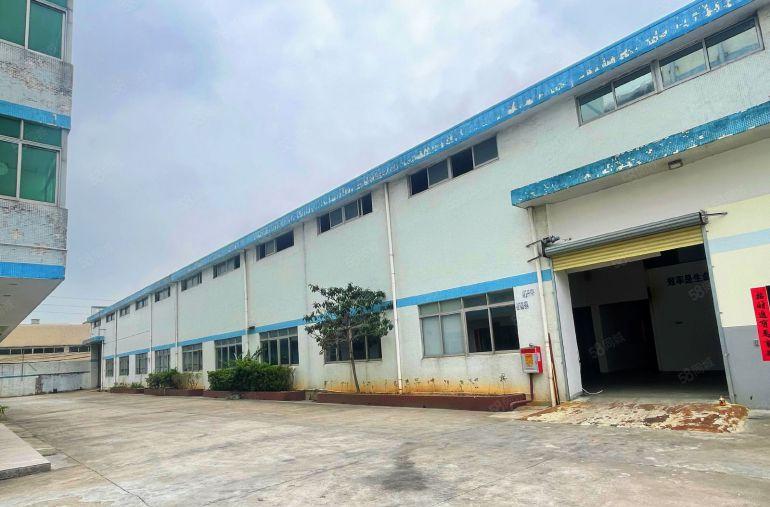 虎门原房东单一层独院4500平厂房出租 带2部行车有豪华装修