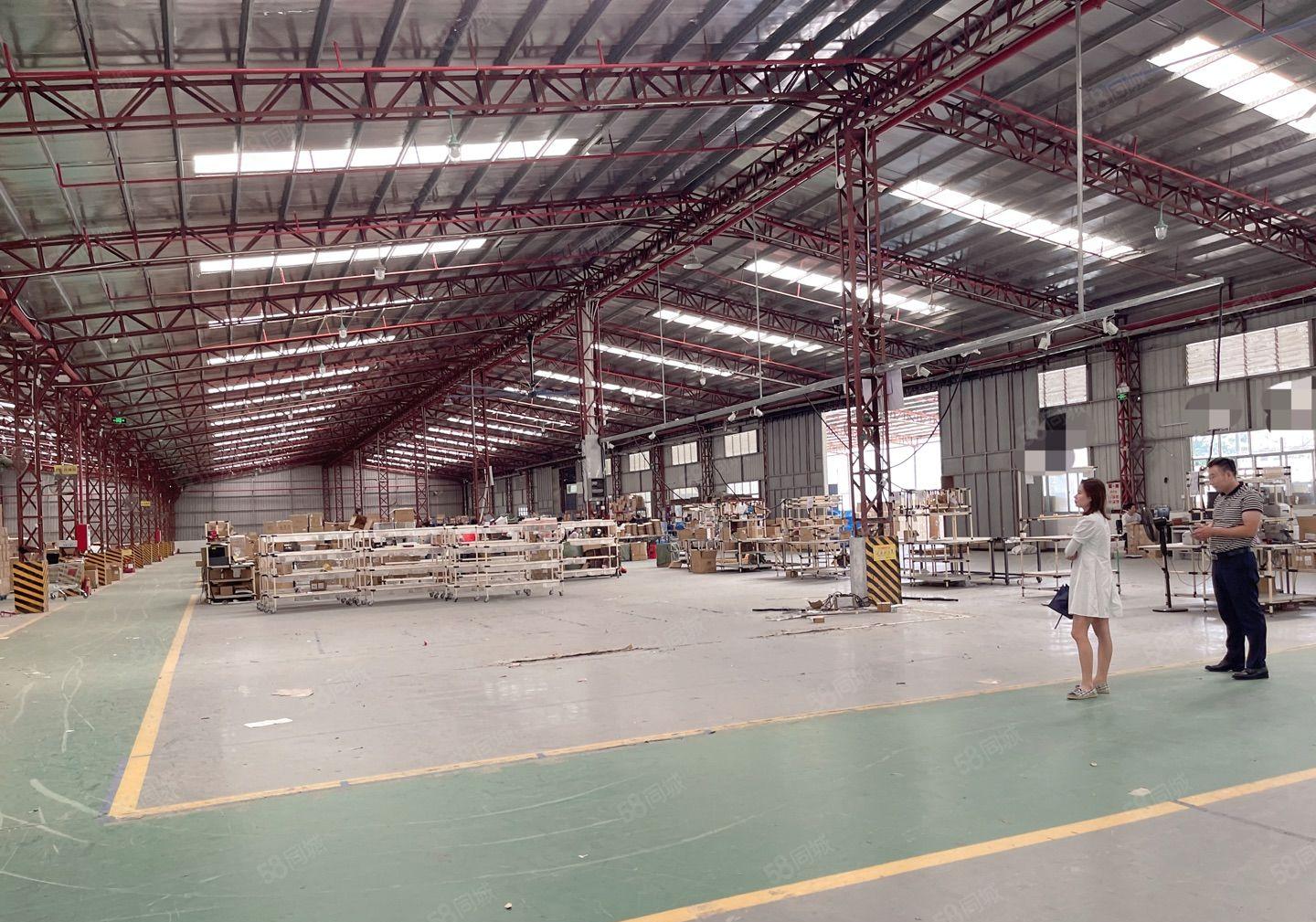 虎门 高速路口 物流仓库 超大空地 14000方 可分租