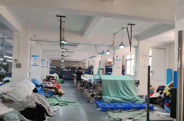 现成服装厂出租！龙眼路口楼上整层900平厂房出租！