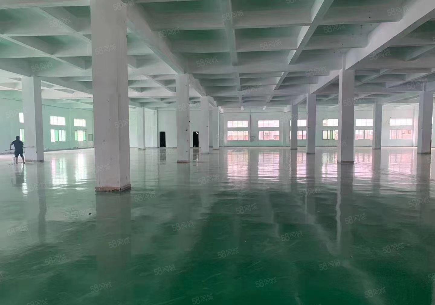 新出一二楼厂房各2000平可分租形象好空地大可办环评