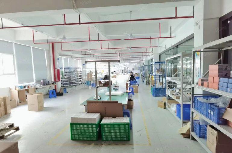 长安新民工业区原房东红本厂房楼上650平精装修出租水电齐可分