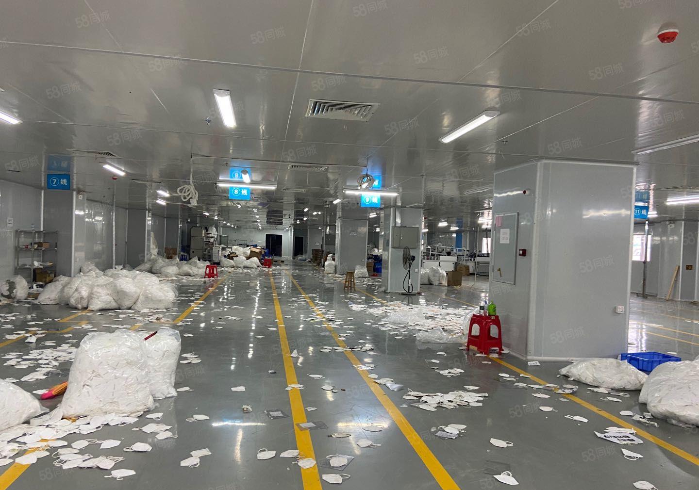 长安乌沙新出楼上整层无尘车间1500平方无需转让费