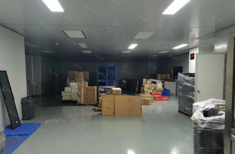 新安大桥附近2250平精装修厂房出租，带花园无尘车间可办环评