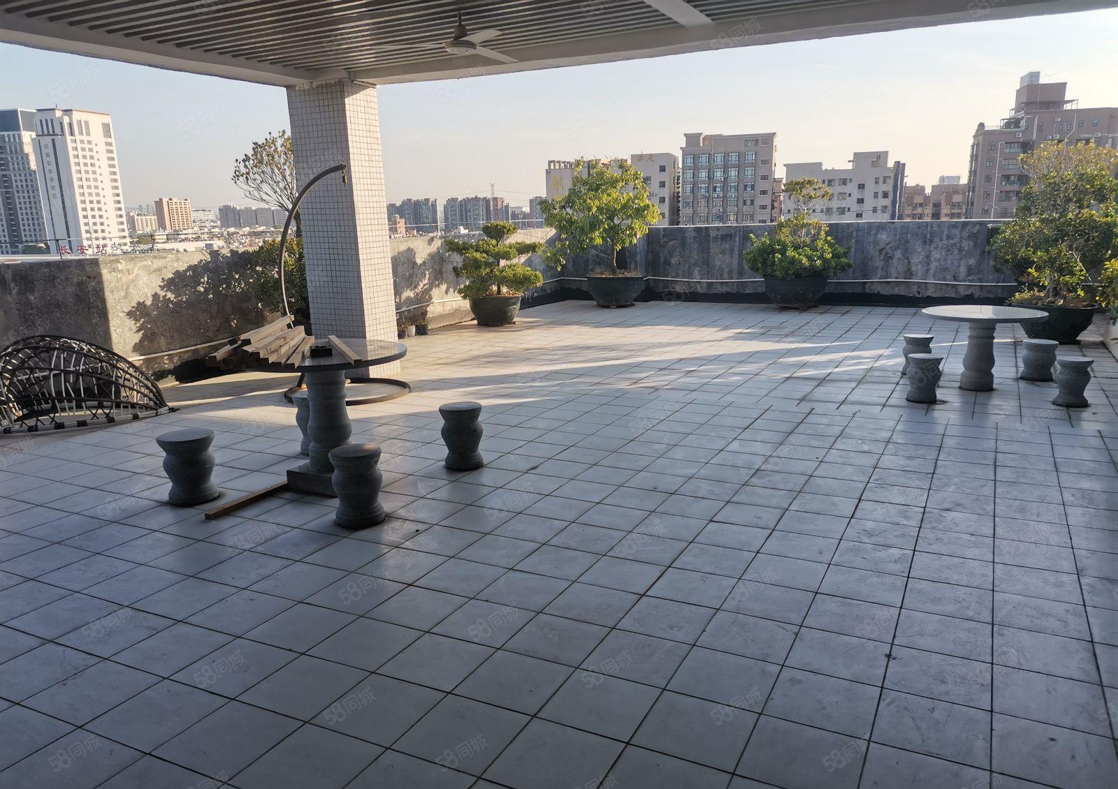 长安沙头小面积楼上300平厂房附带超大阳台