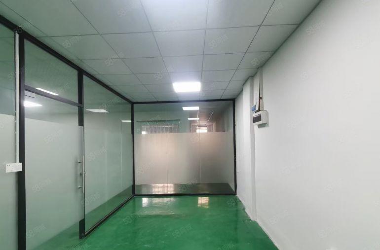 长安工业区新空楼上500平标准厂房，精装修办公地坪漆出租