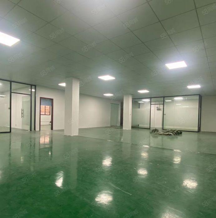 长安工业区新空楼上500平标准厂房，精装修办公地坪漆出租