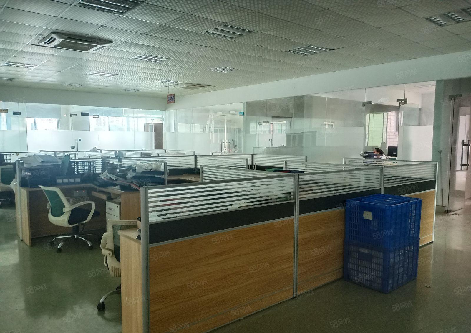 长安厦边新出楼上1000平精装修厂房出租