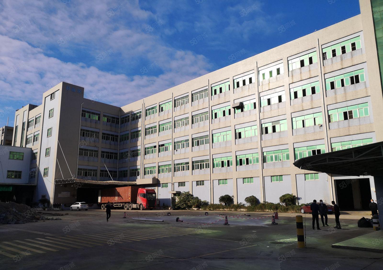 长安镇沿江高速口新出三万平红本厂房分租形象好空地大可办环评