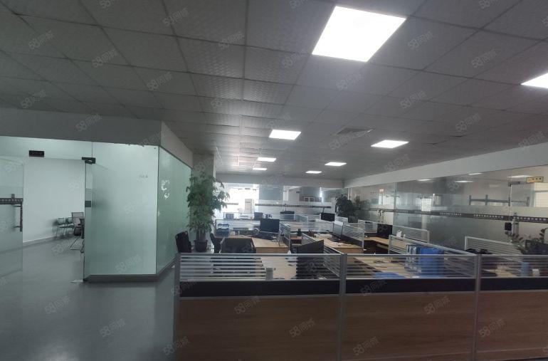 长安厦边空出楼上整层2000平电子车间精装工业厂房出租
