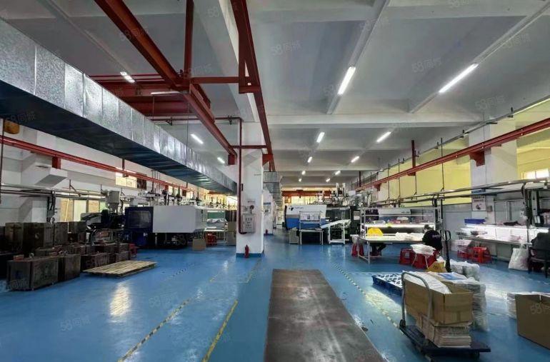 长安乌沙带行车一楼整层1000平豪华装修注塑厂房