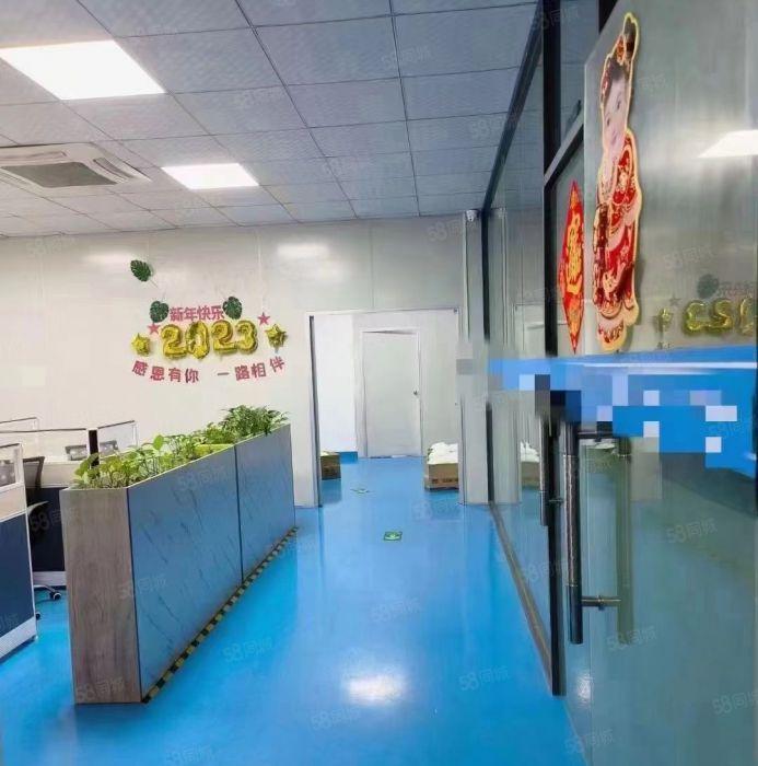 长安乌沙二楼空出1050平精装修厂房出租，带前台办公室