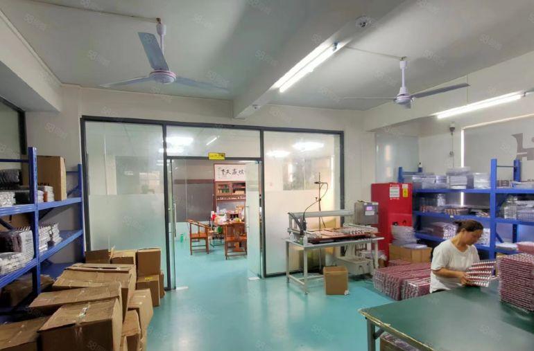 小面积低价出租 长安宵边楼上260平精装修水电齐全标准厂房