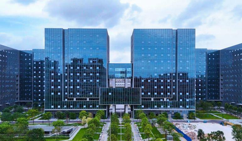 原房东红本厂房享受松山湖政策形象好玻璃外立面