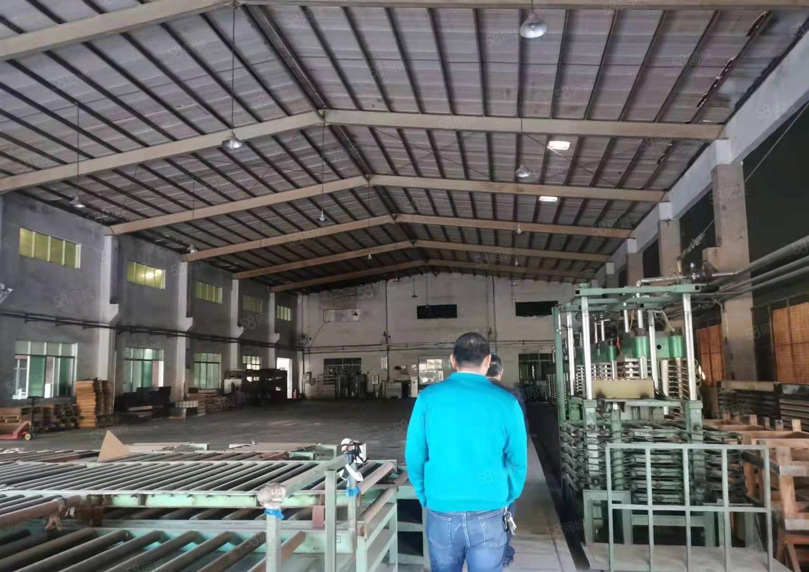 东莞市常平镇朗州村13800平方独院混凝土单一层厂房出租