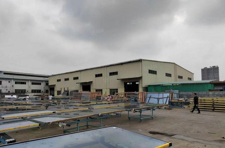 常平火车站旁形象好空地大3000平钢构低价厂房3000平出租