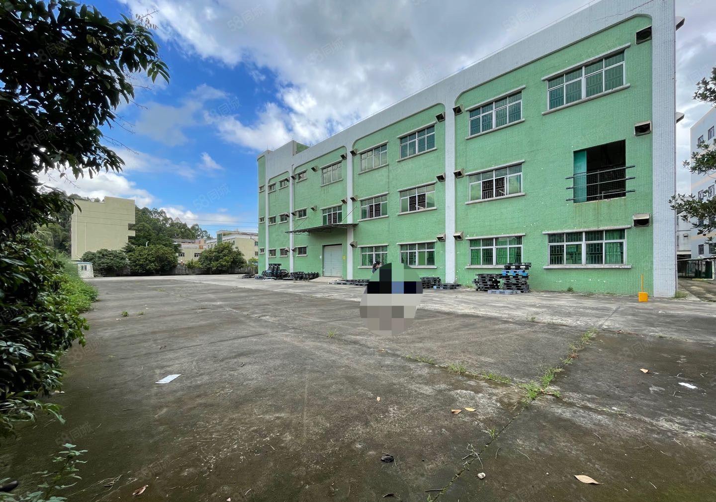 常平镇带红本标准三层独院厂房6000平空地大水电齐全