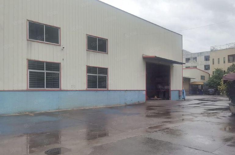 常平镇原房东单一层钢构1000平方厂房出租，形象超好，空地大