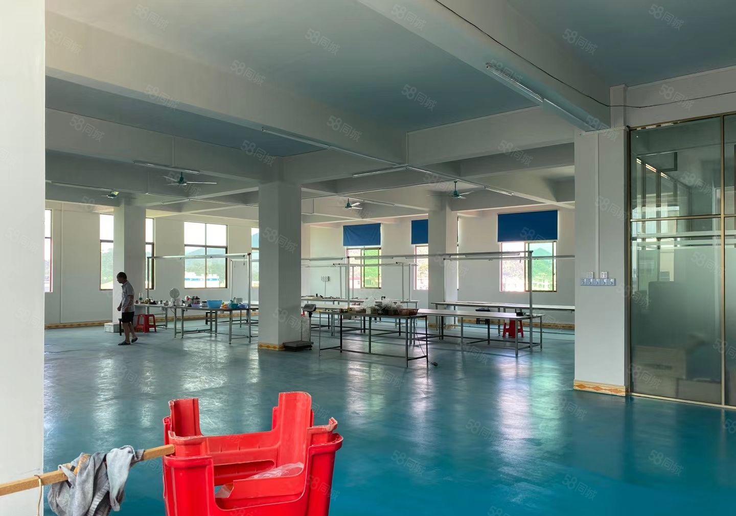 常平九江水刚刚空出楼上精装修700平厂房出租无转让费水电齐全