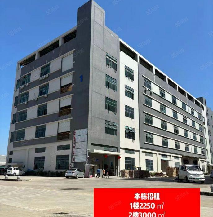 8元常平原房东无尘精装修独院厂房出租一楼到三楼各3000平