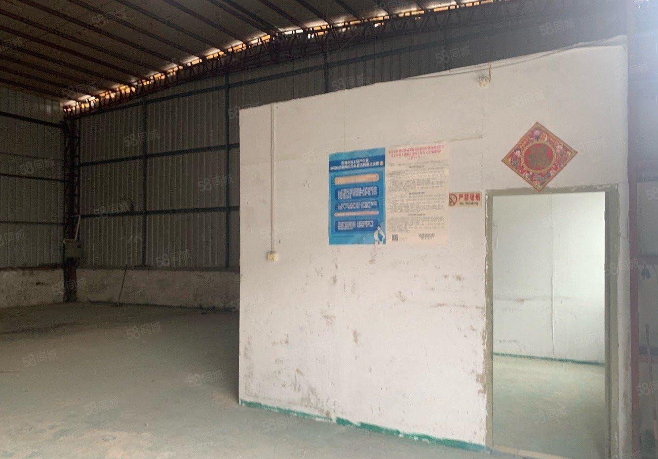 常平原房东单一层钢构750平出租，水电到车间。