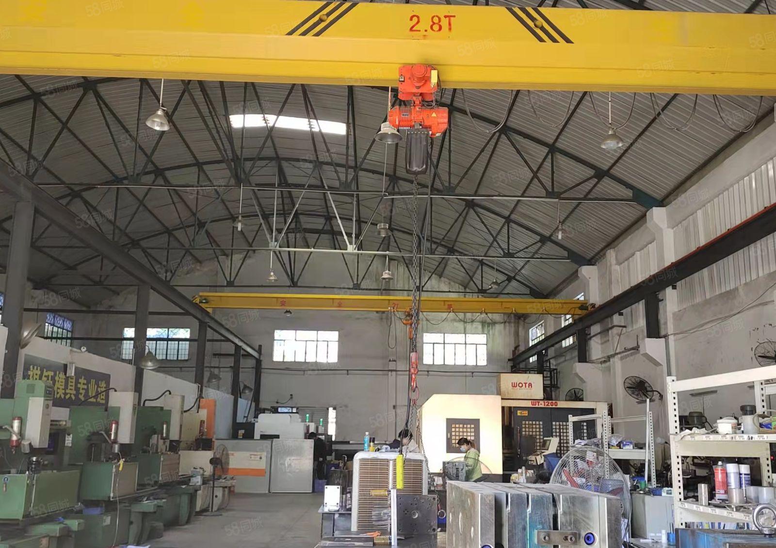 常平桥沥新出钢结构厂房1200平有现成注塑环评行车