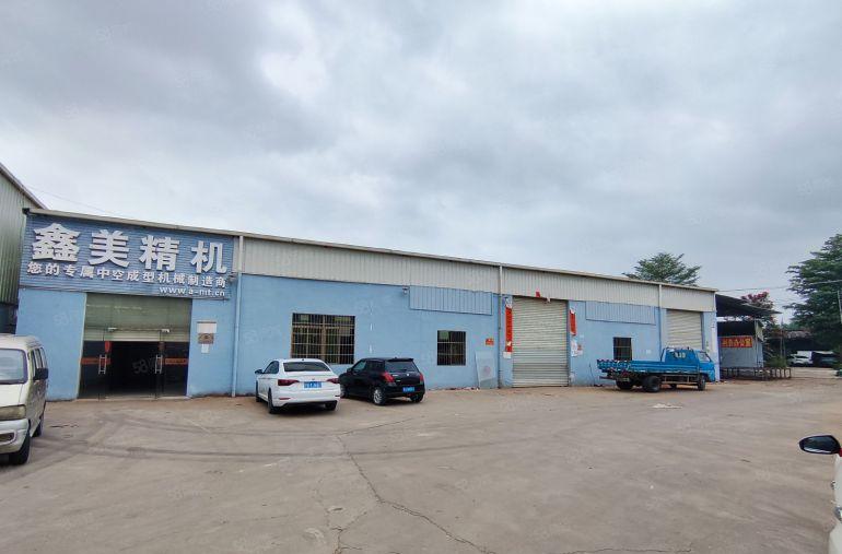 常平原房东单一层钢构厂房1000平高度7米中间无柱子水电齐全