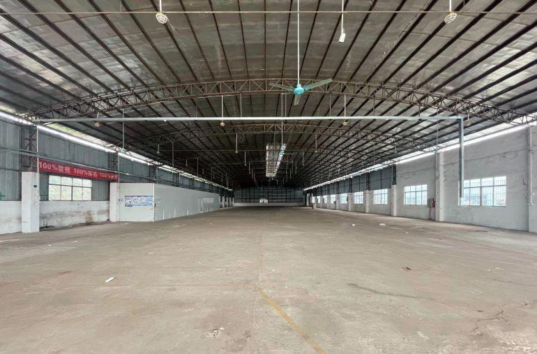 常平靠黄江原房东单一层厂房2400平可分租实际面积工业用地