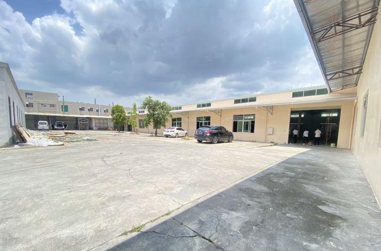 厂房出租高速路口 原房东独院单一层滴水8.5米适合五金注塑模